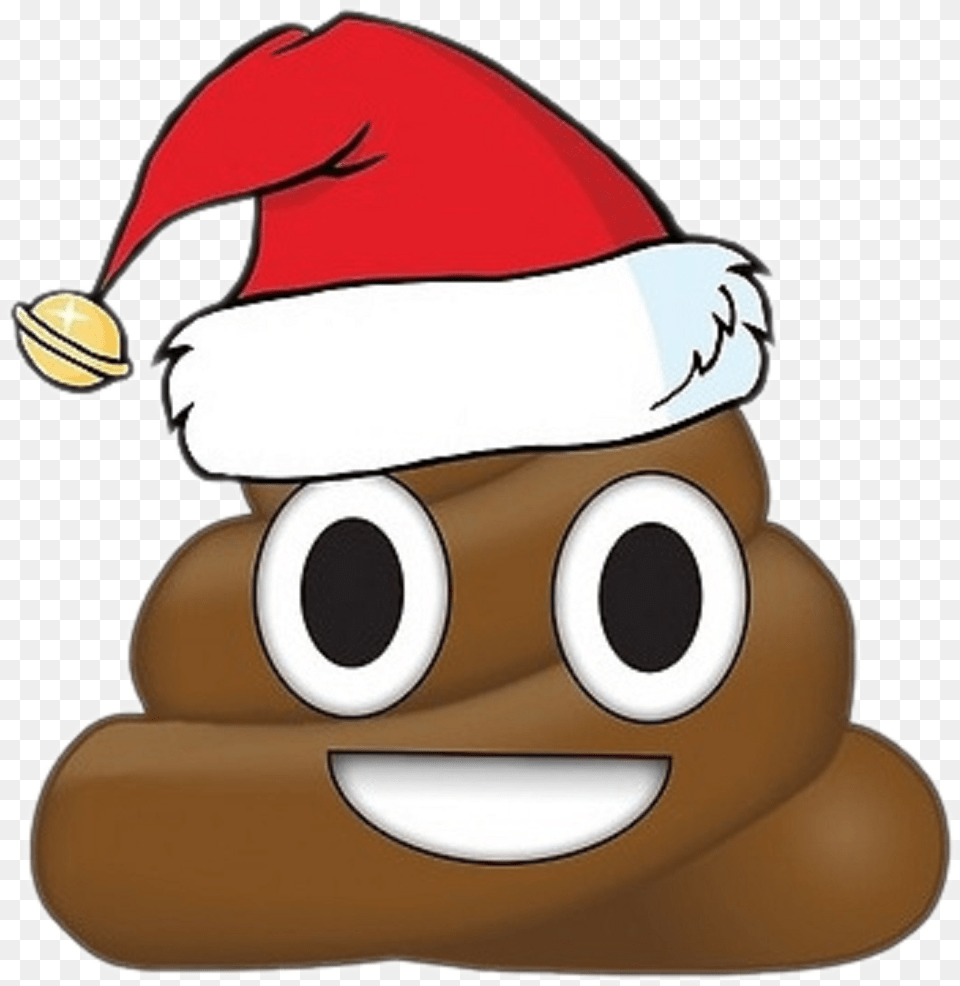 Merry Christmas Poop Emoji Download Poop Christmas Emojis, Food, Sweets, Nature, Outdoors Png Image