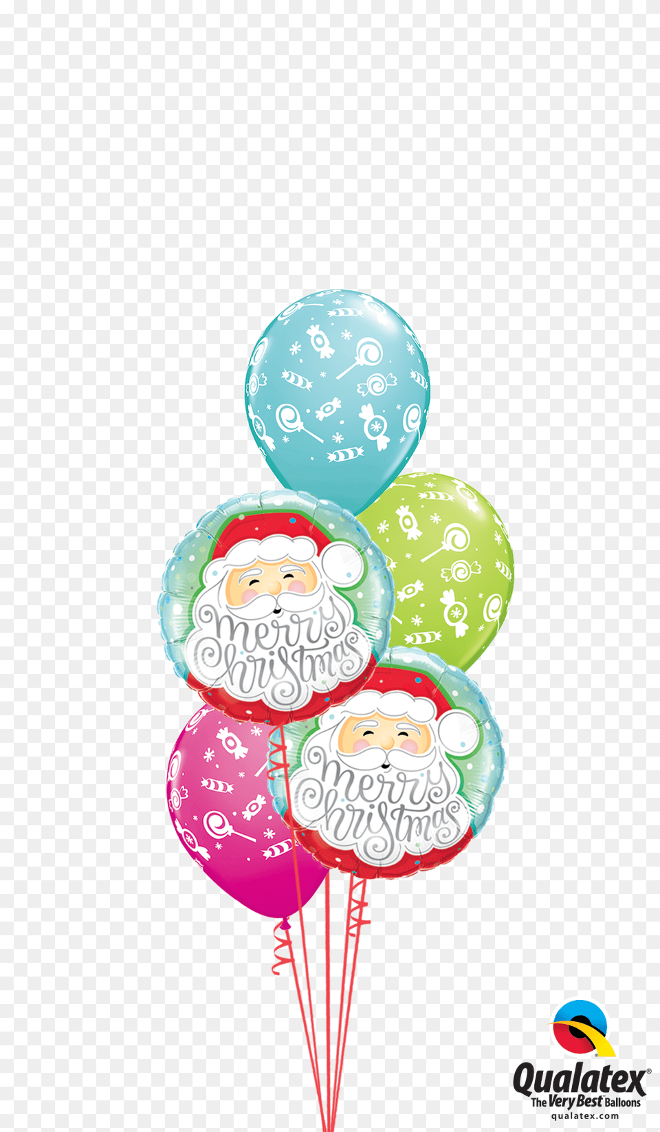 Merry Christmas Santa Best Teacher Ever Balloons, Balloon Free Png Download