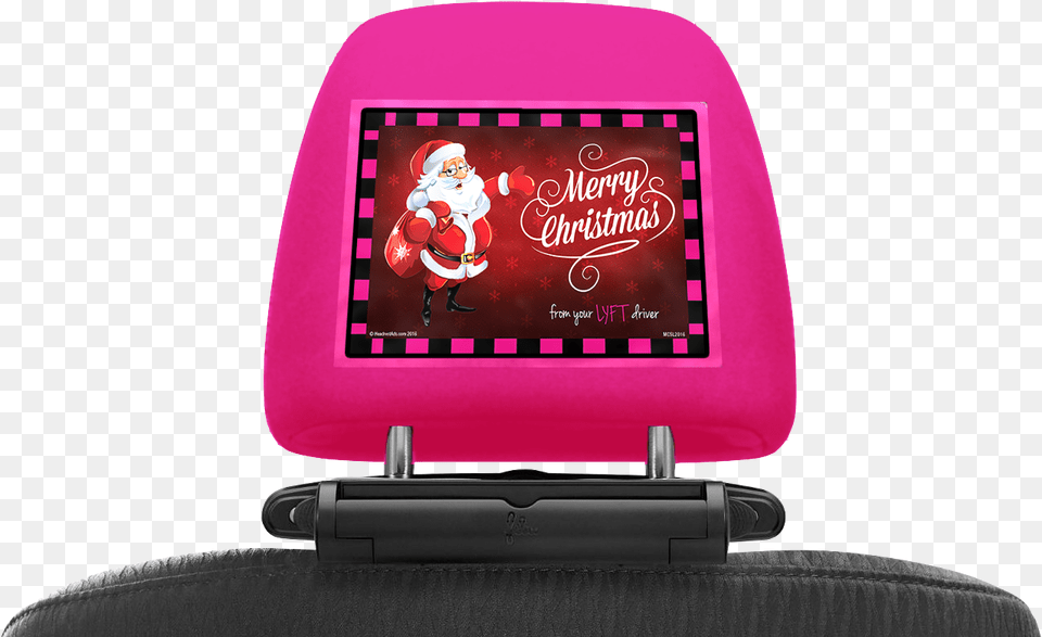 Merry Christmas Santa Lyft Halloween, Cushion, Headrest, Home Decor, Baby Png Image