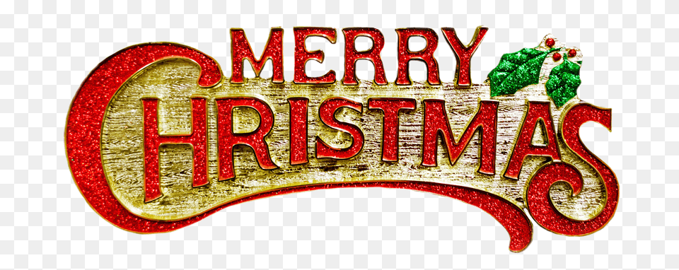 Merry Christmas Sign, Logo Png Image