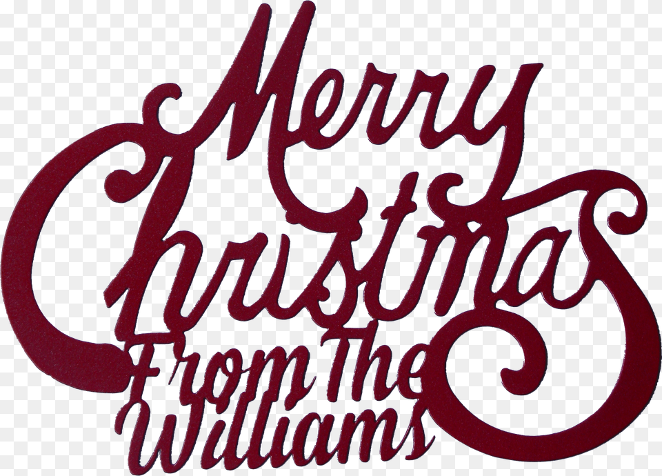 Merry Christmas Sign, Calligraphy, Handwriting, Text Free Png Download