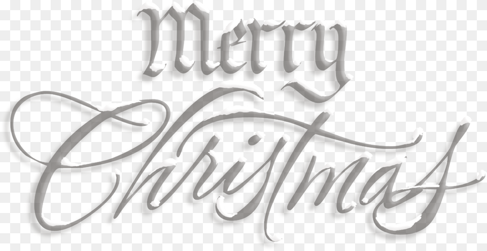Merry Christmas Silver Snow Text Merry Christmas Text Transparent, Calligraphy, Handwriting, Clothing, Footwear Free Png Download