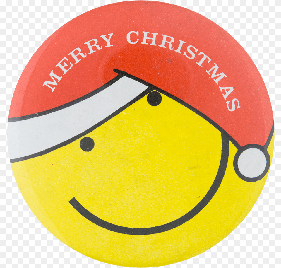 Merry Christmas Smiley Smileys Button Museum Smiley, Badge, Logo, Symbol, Ball Free Transparent Png