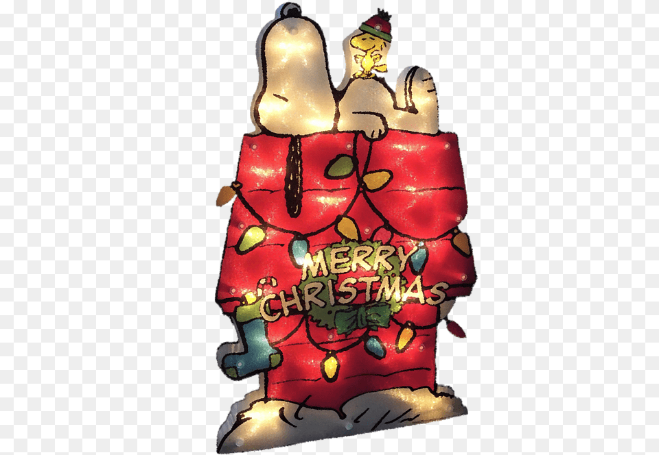Merry Christmas Snoopy Yoga Mat Snoopy On Dog House, Birthday Cake, Cake, Cream, Dessert Free Transparent Png