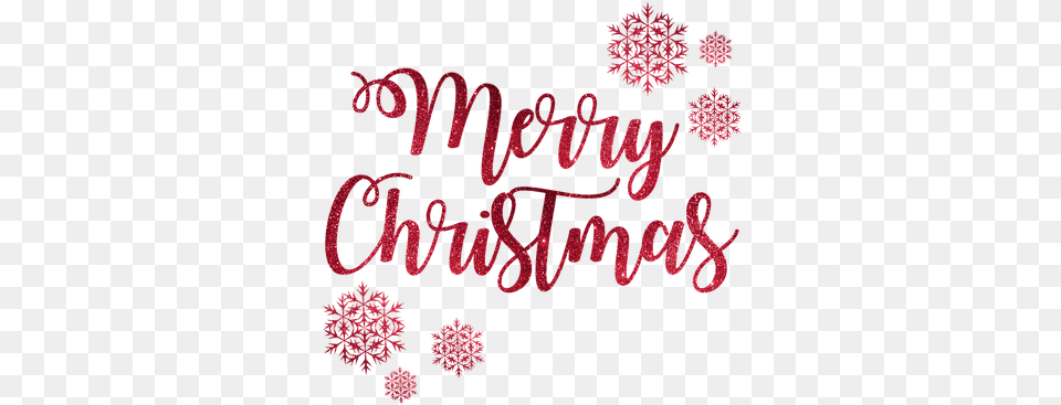 Merry Christmas Snow Flakes Transparent Merry Christmas Cartoon Transparent, Pattern, Text Free Png Download