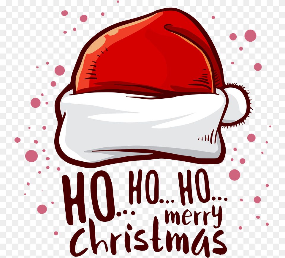 Merry Christmas Stickers, Cap, Clothing, Hat, Advertisement Png Image