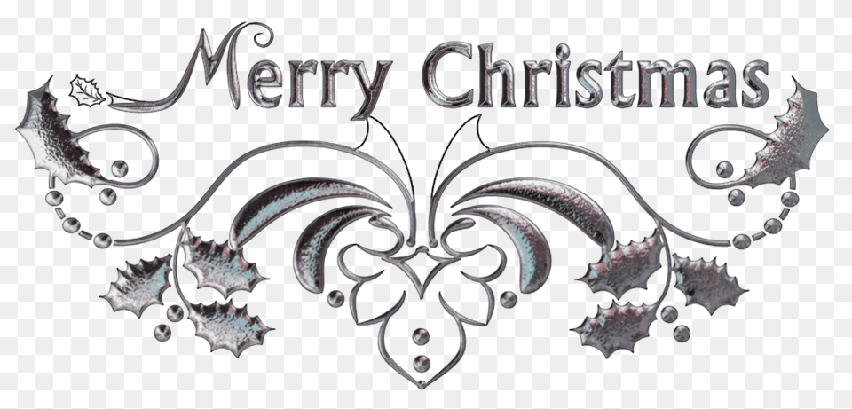 Merry Christmas Text Image Merry Christmas Hd, Art, Floral Design, Graphics, Pattern Free Transparent Png