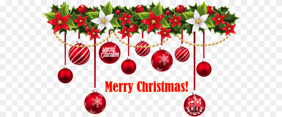 Merry Christmas Text Image Transparent Christmas Garland Transparent Background, Food, Fruit, Plant, Produce Free Png