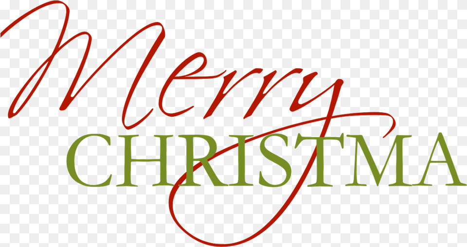 Merry Christmas Text Transparent Free Png