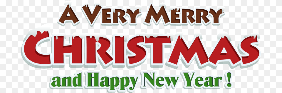 Merry Christmas Text Transparent Text Merry Christmas And Happy New Year, Dynamite, Weapon, Logo Free Png Download