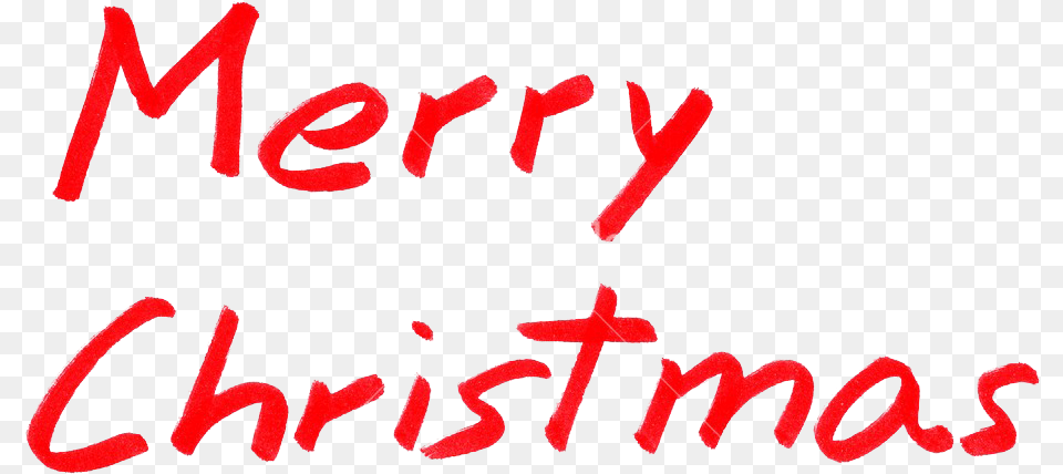 Merry Christmas Text Without Background, Handwriting Free Transparent Png