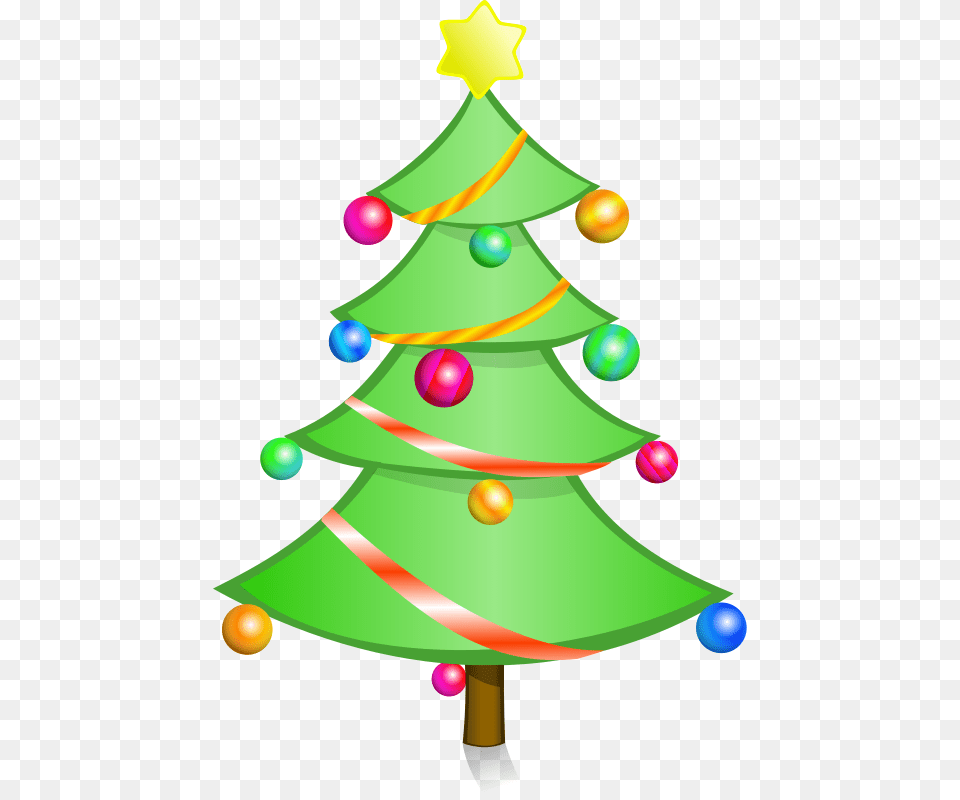 Merry Christmas Tree, Christmas Decorations, Festival, Nature, Outdoors Free Png Download