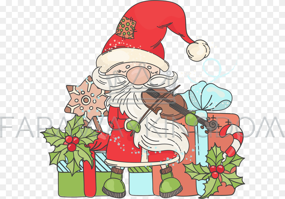 Merry Christmas Violin, Art, Dynamite, Weapon Free Png Download