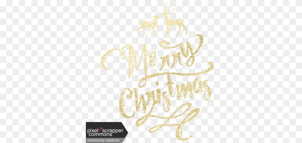 Merry Christmas With Sparkly, Handwriting, Text, Calligraphy Png Image