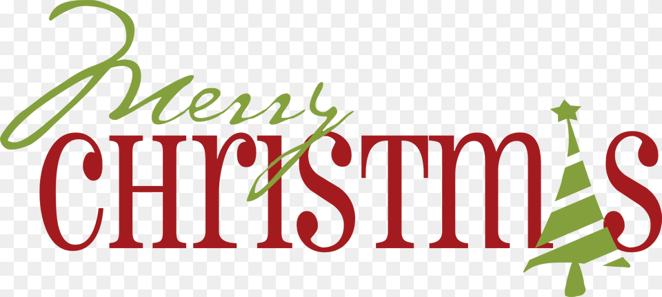 Merry Christmas Word Art, Text Free Transparent Png