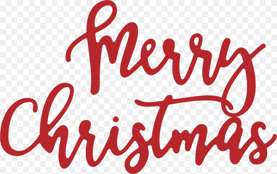 Merry Christmas Word Svg Cut File Merry Christmas Word, Text, Handwriting Png Image