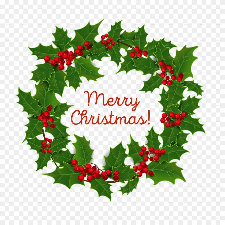 Merry Christmas Wreath Clipart, Leaf, Plant, Pattern Png