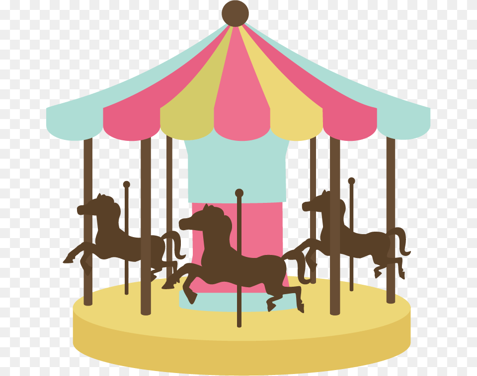 Merry Go Round Carnival Transparent Merry Go Round Carnival, Amusement Park, Carousel, Play Free Png