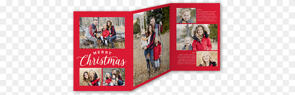 Merry Greetings Grid 5x7 Tri Christmas Cards, Collage, Art, Advertisement, Poster Free Png Download