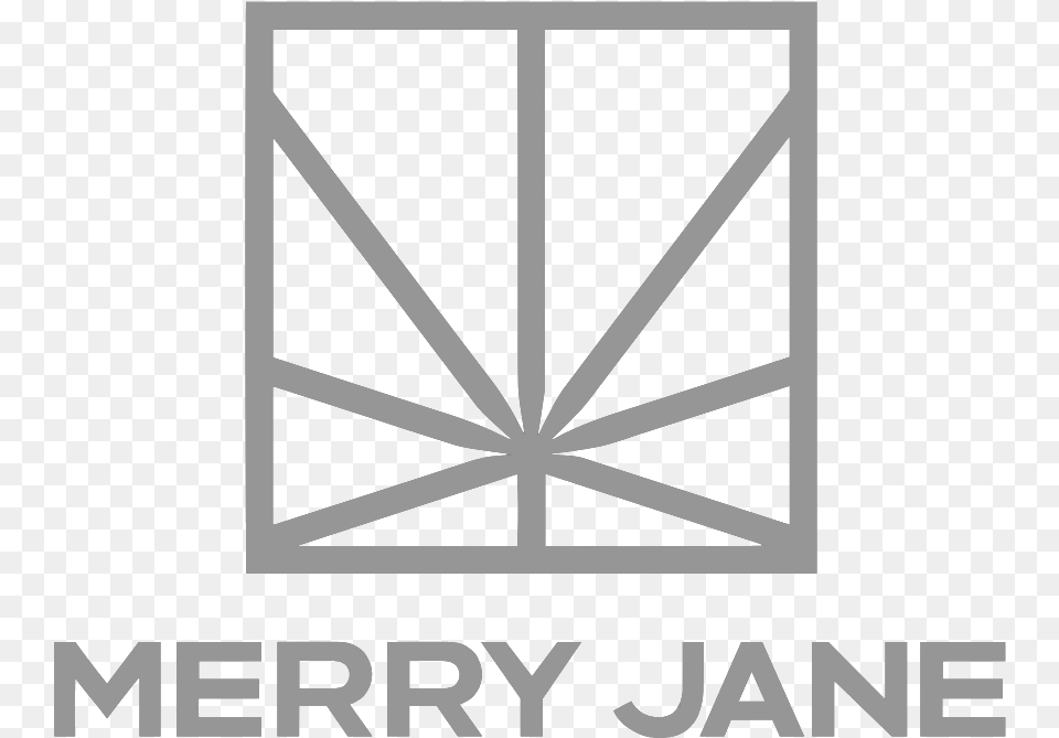 Merry Jane Logo Grey Merry Jane Media Logo, Door Free Png Download