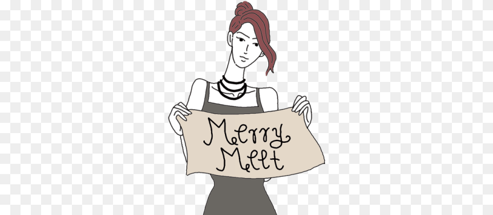 Merry Meet Cartoon, Adult, Female, Person, Woman Free Png Download