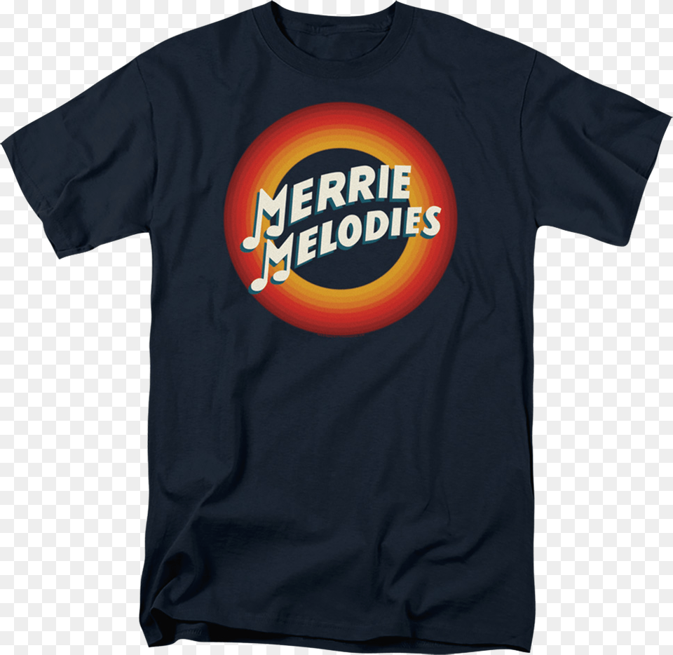 Merry Melodies Logo Looney Tunes T Shirt Merrie Melodies, Clothing, T-shirt Png
