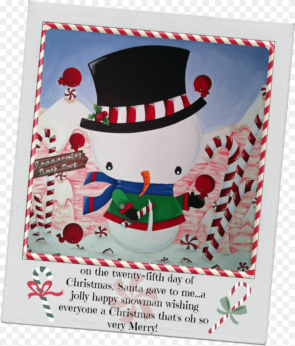 Merry Merry Christmas From The Mayor Of Peppermint Paper, Envelope, Winter, Outdoors, Nature Free Png
