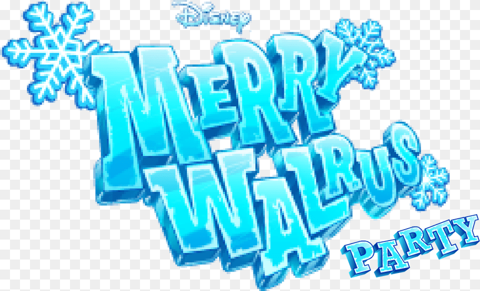 Merry Walrus Party Logo Club Penguin Merry Walrus, Nature, Outdoors, Snow, Person Free Png Download