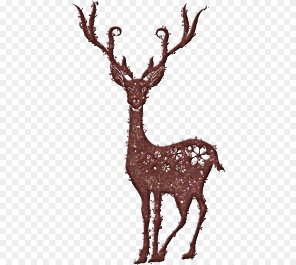 Merry X Mas, Animal, Deer, Mammal, Wildlife Free Png