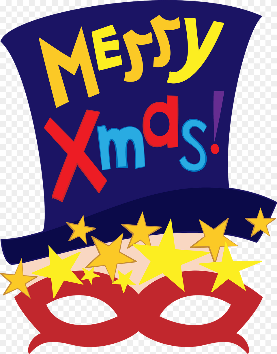 Merry Xmas Mask Clipart, Carnival, Symbol, Parade, Person Png