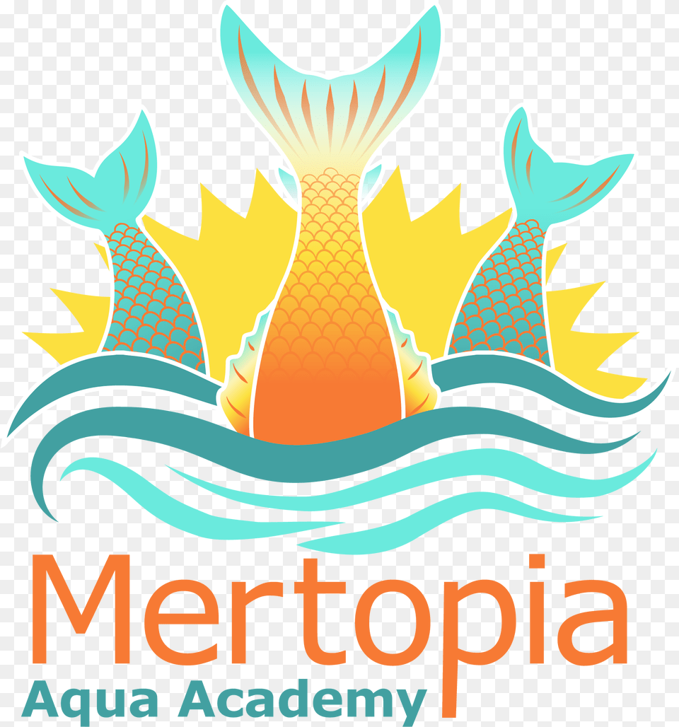 Mertopia Aqua Academy Mermaid Experiences Swimming Adelaide Graphic Design, Advertisement, Poster, Logo, Food Free Png Download