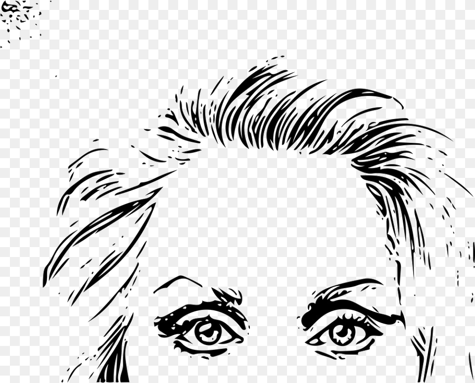 Meryl Logo Transparent Illustration, Art, Drawing, Face, Head Png Image