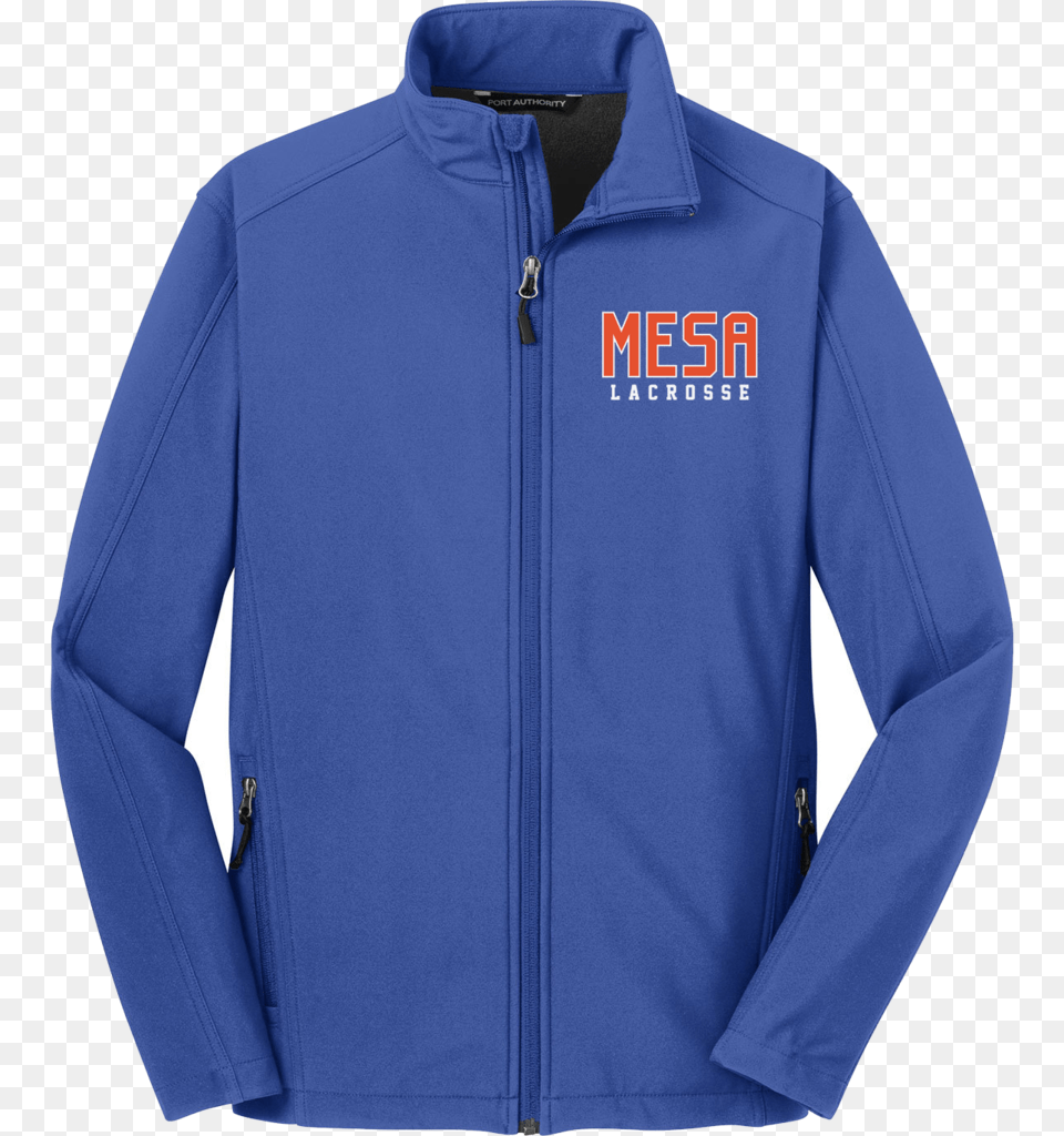 Mesa Lacrosse Men39s Royal Blue Soft Shell Jacket Port Authority Men39s Core Soft Shell Jacket, Clothing, Coat, Fleece, Long Sleeve Free Png Download