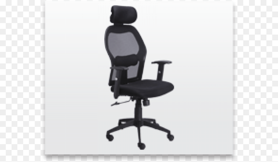 Mesh Back Task Chair, Cushion, Furniture, Headrest, Home Decor Free Png