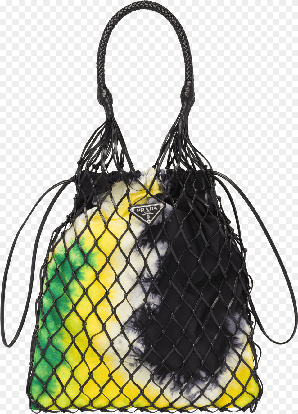 Mesh Bag With Tie Dye Fabric Prada Mesh Tie Dye Bag, Accessories, Handbag, Purse Free Transparent Png