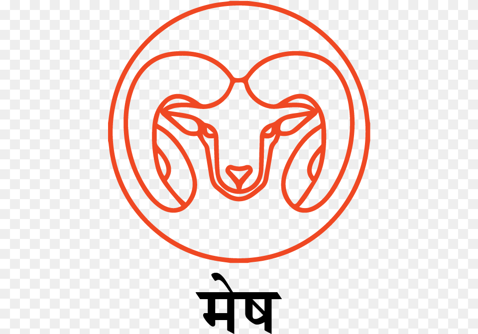 Mesh Horoscope Today In Hindi, Logo, Person, Light Free Transparent Png