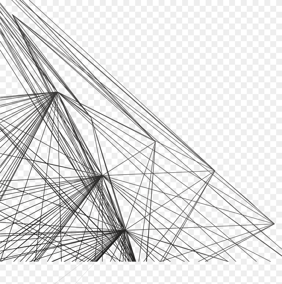 Mesh Lines Download Abstract Vector Line Art, Triangle, Drawing, Machine, Wheel Free Png
