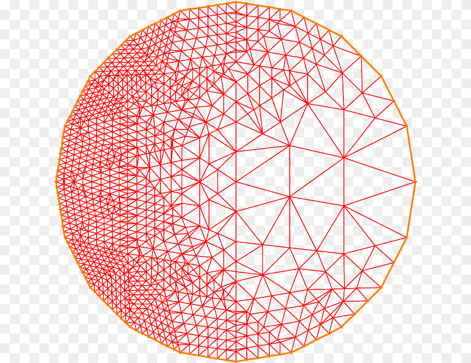 Meshgeneration Splitmesh2 Unstructured Mesh, Sphere, Pattern, Accessories Free Png