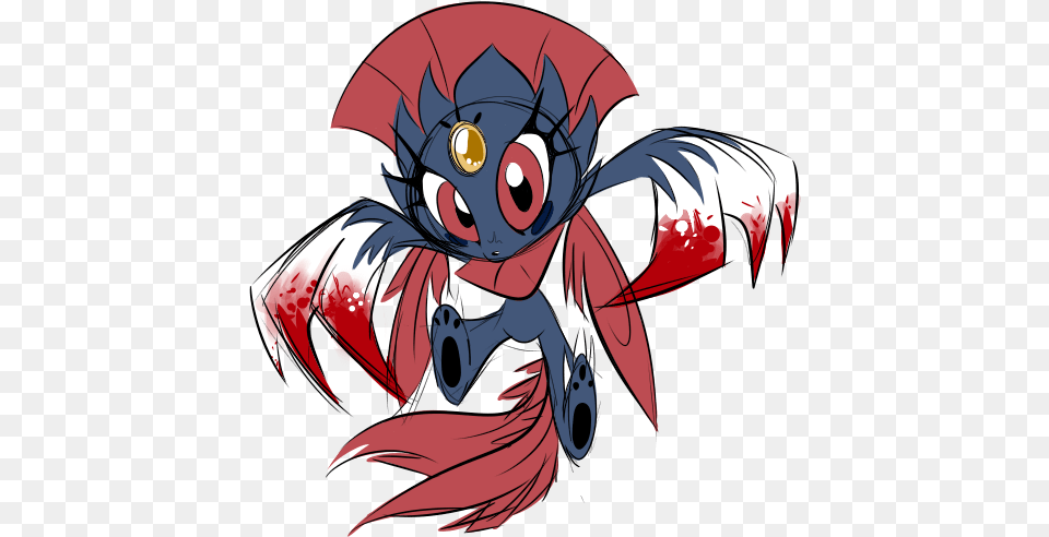 Mesmeromania Pokemon Weavile Female, Book, Comics, Publication, Baby Free Png