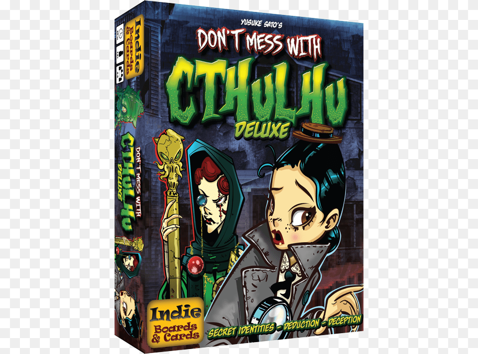 Mess With Cthulhu Don T Mess With Cthulhu Deluxe, Book, Comics, Publication, Adult Png