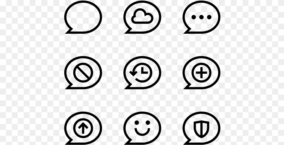 Message Android Icons, Gray Free Transparent Png