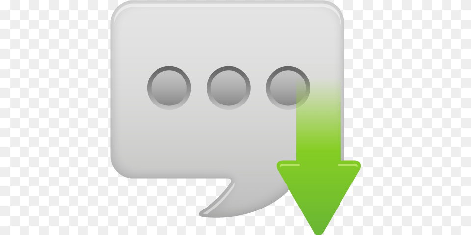 Message Bubble Received Vector Icons In Svg Mobile Phone Free Png Download
