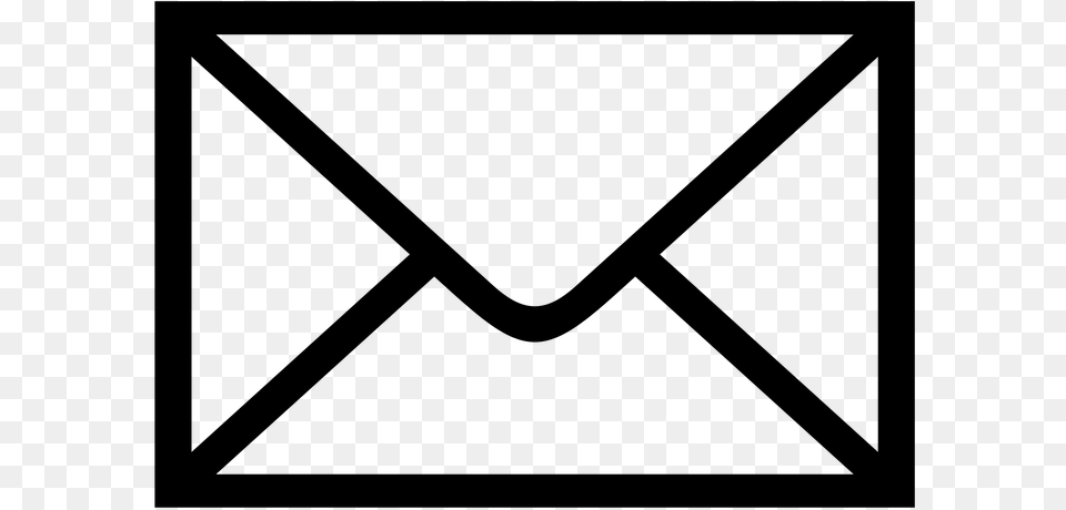 Message Clipart Letter Post Email Icon, Gray Free Png Download