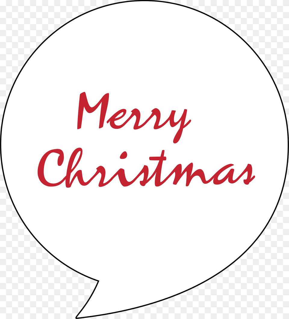 Message Cloud Merry Christmas Clipart, Text, Disk Free Transparent Png
