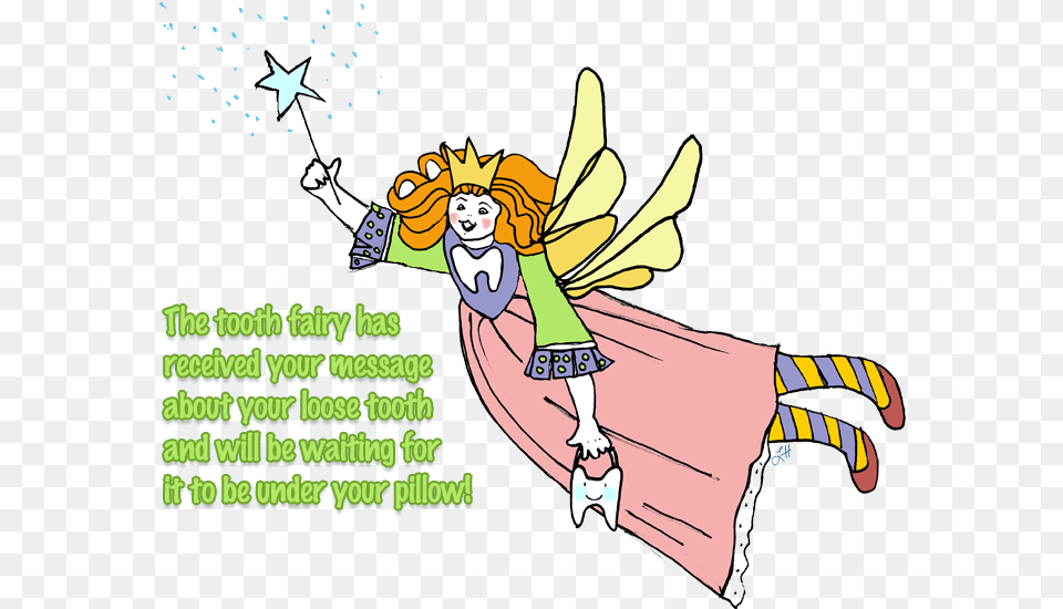 Message From The Tooth Fairy You Believed In Tooth Fairy, Book, Comics, Publication, Person Free Transparent Png