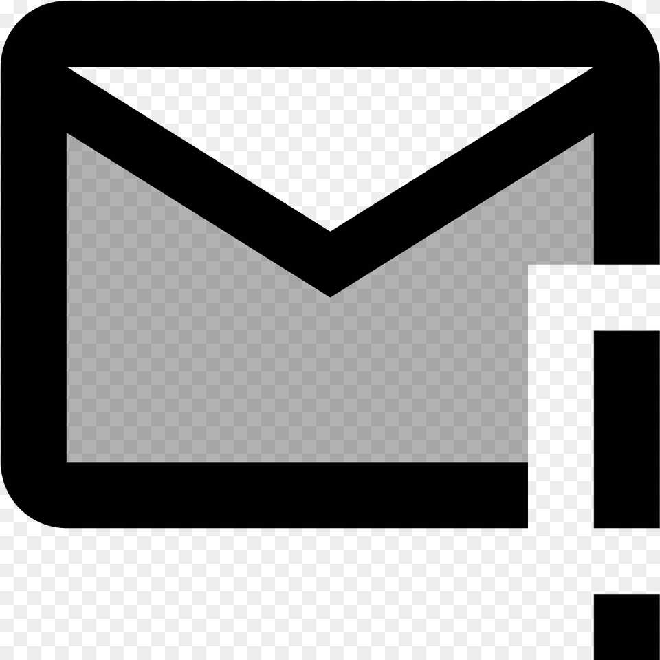 Message Icon, Gray Free Png