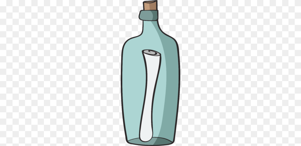 Message In A Bottle, Glass, Jar, Person Free Png Download