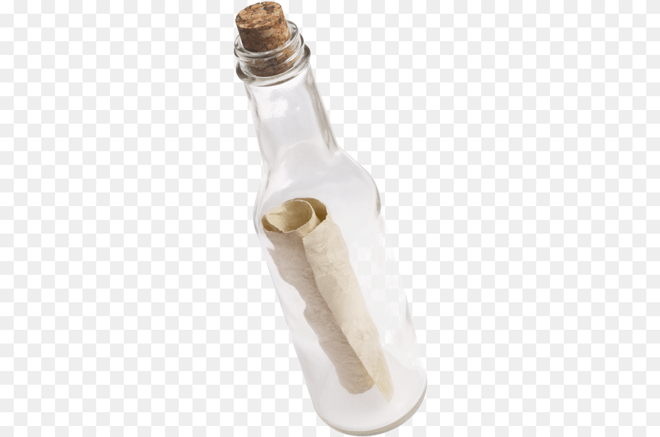 Message In A Bottle Old Letter In A Bottle, Jar, Beverage, Milk Free Png