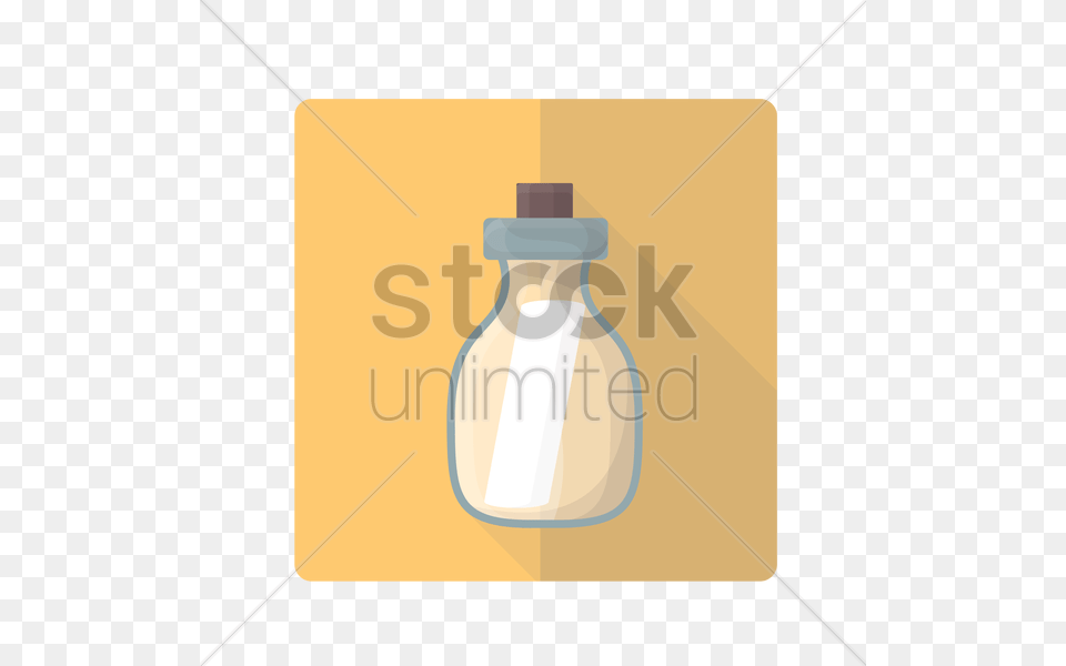 Message In A Bottle Vector Image, Beverage, Milk Free Png