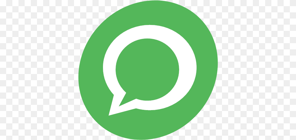 Message Network Social Whatsapp Icon Whats App Logo, Green, Disk Png Image